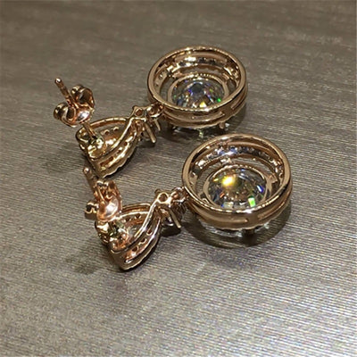 Aretes Colgantes Bohemios Redondos para Mujer - Image 7