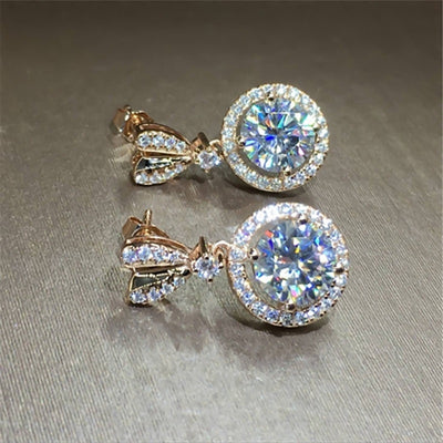 Aretes Colgantes Bohemios Redondos para Mujer - Image 3