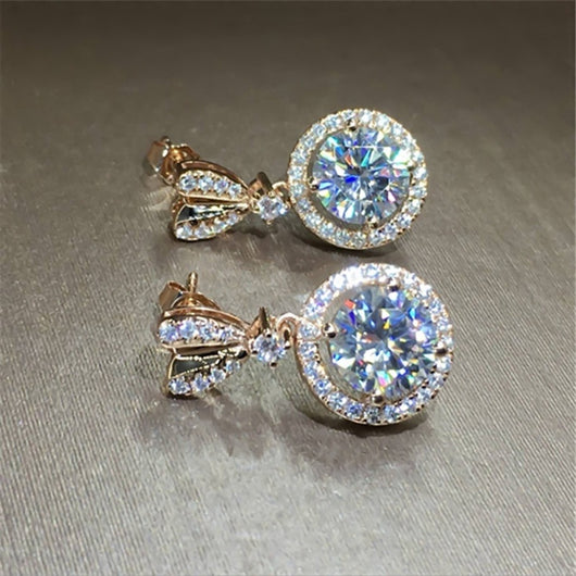 Aretes Colgantes Bohemios Redondos para Mujer - Image 3