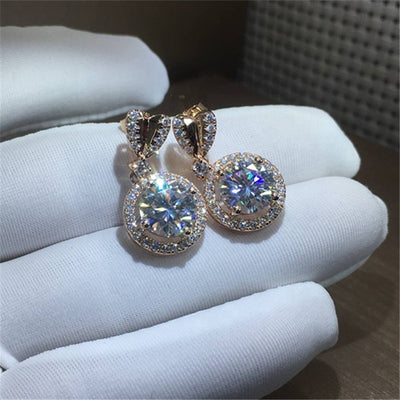 Aretes Colgantes Bohemios Redondos para Mujer - Image 2