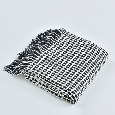 Manta de Lana con Borlas para Sofá - Estilo Hotel Americano - Image 12