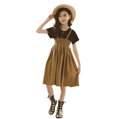 Conjunto Falda con Tirantes Estilo Western Tendencia Red - Image 6