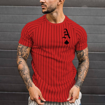 Camiseta Hombre Cuello Redondo Estampado Naipes - Image 13