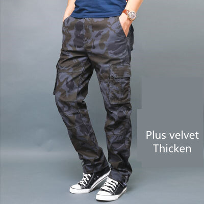 Pantalones de Trabajo con Múltiples Bolsillos y Tirantes - Image 19