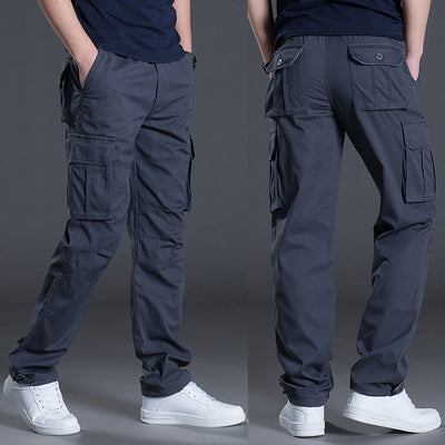 Pantalones de Trabajo con Múltiples Bolsillos y Tirantes