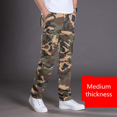 Pantalones de Trabajo con Múltiples Bolsillos y Tirantes - Image 14