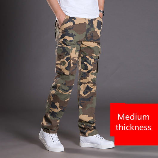 Pantalones de Trabajo con Múltiples Bolsillos y Tirantes - Image 14