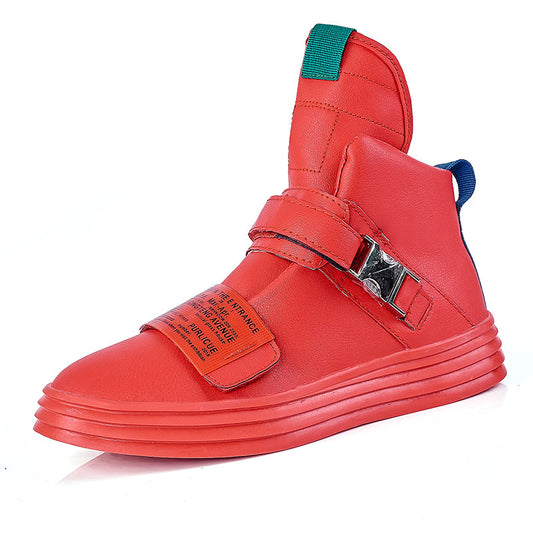 Zapatillas Altas Urbanas para Hombre con Hebilla