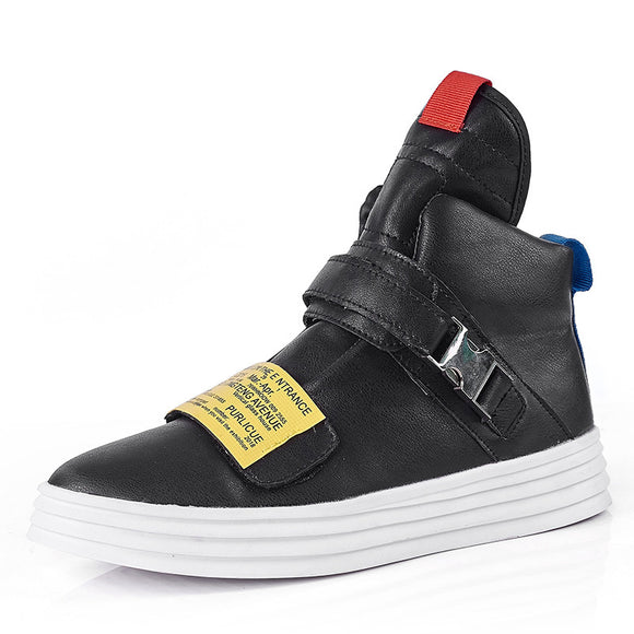 Zapatillas Altas Urbanas para Hombre con Hebilla