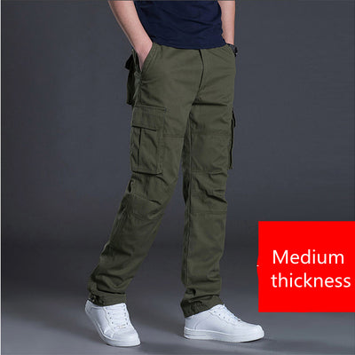 Pantalones de Trabajo con Múltiples Bolsillos y Tirantes - Image 11