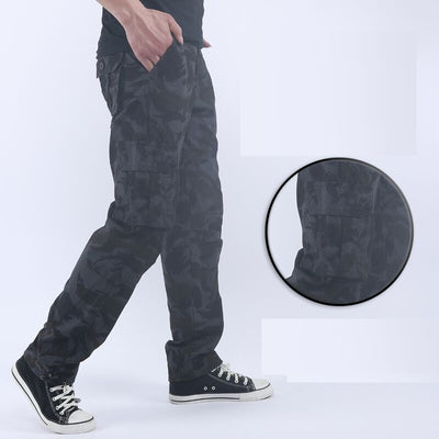 Pantalones de Trabajo con Múltiples Bolsillos y Tirantes - Image 8