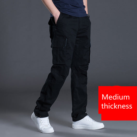 Pantalones de Trabajo con Múltiples Bolsillos y Tirantes - Image 13