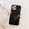 Carcasa Blanda para Celular con Diseño Creativo Marmoleado
