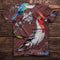Camiseta Cuello Redondo Serie Pájaros con Impresión 3D