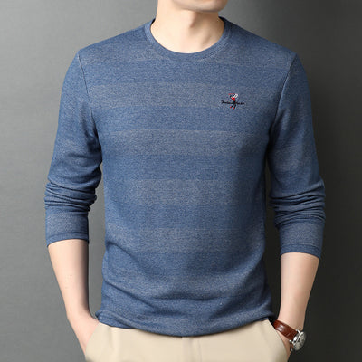 Sudadera Suelta de Algodón Cuello Redondo para Hombre - Image 3