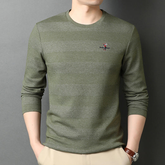 Sudadera Suelta de Algodón Cuello Redondo para Hombre - Image 4