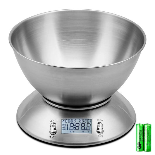 Báscula Digital de Cocina en Acero Inoxidable - Precisión para Repostería y Alimentos - Image 10