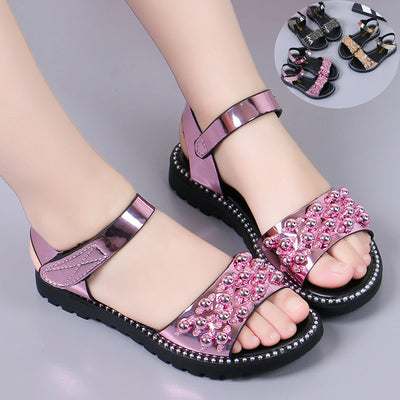 Sandalias Playeras para Niñas CUHK - Comodidad y Diversión en la Playa - Image 9