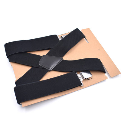 Tirantes para Hombre 4 Clips Correa Ancha 5CM