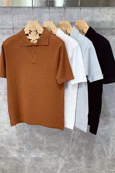 Polo de Manga Corta Tejido para Hombre - Colección Verano - Image 5
