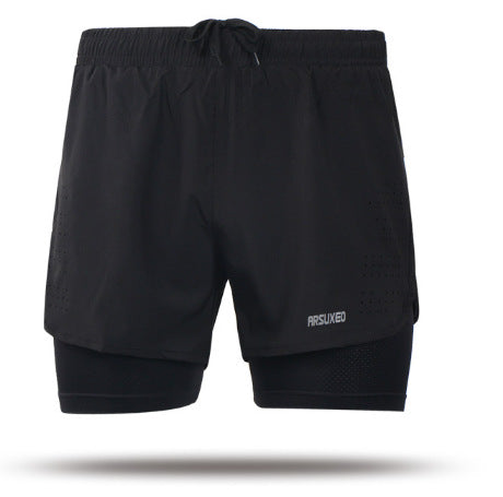 Shorts de Entrenamiento Transpirables de Secado Rápido