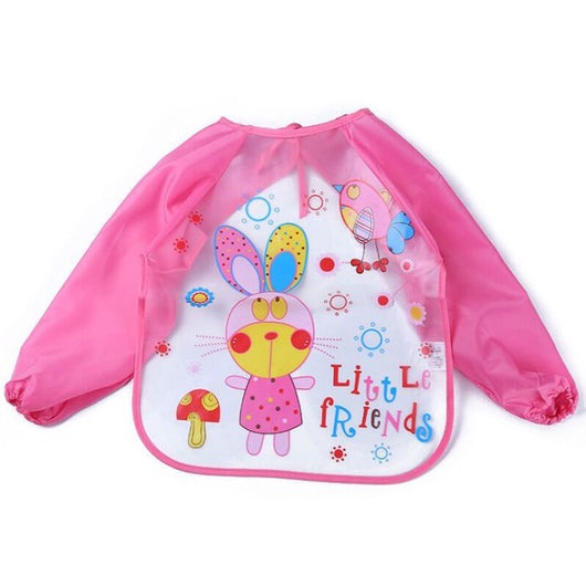 Bata de Cambio Reversible Impermeable de Manga Larga para Niños - Image 10