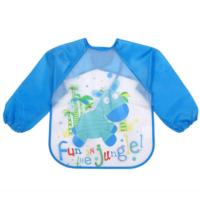 Bata de Cambio Reversible Impermeable de Manga Larga para Niños - Image 8