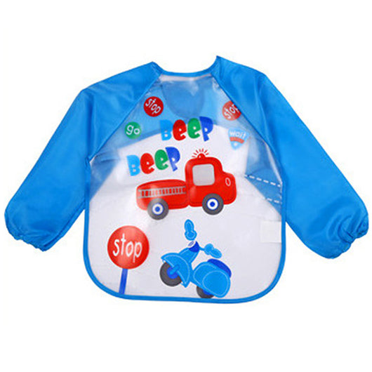 Bata de Cambio Reversible Impermeable de Manga Larga para Niños - Image 11