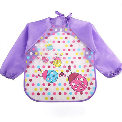 Bata de Cambio Reversible Impermeable de Manga Larga para Niños - Image 12