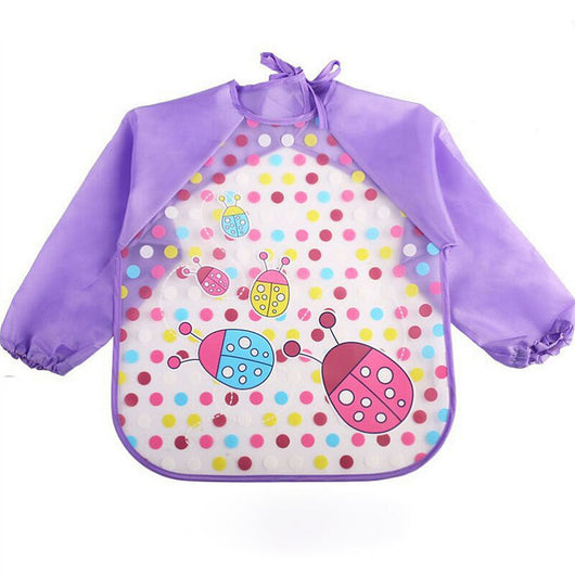 Bata de Cambio Reversible Impermeable de Manga Larga para Niños - Image 12