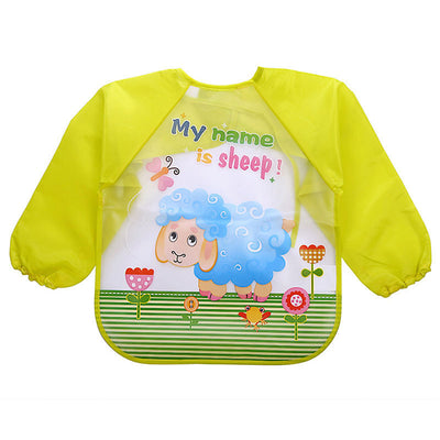 Bata de Cambio Reversible Impermeable de Manga Larga para Niños - Image 13