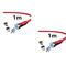 Rojo 2 Piezas 3heads Juego 1 M