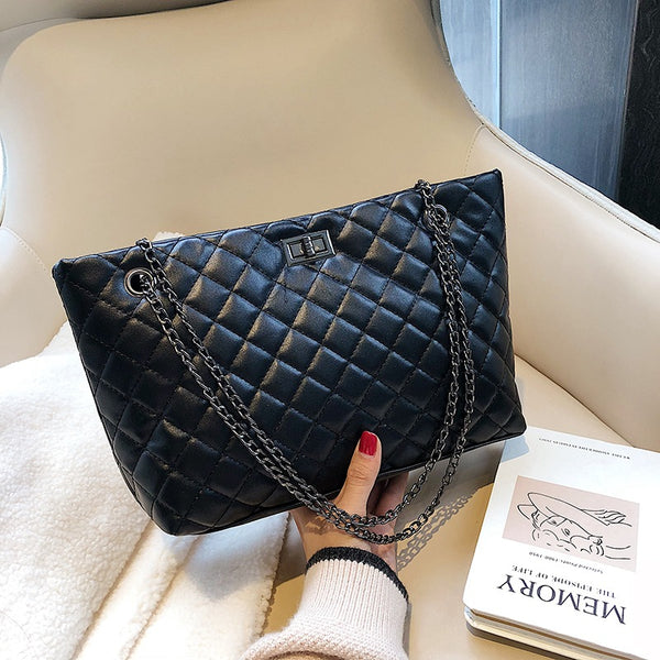 Bolso Mensajero Lingge con Cadena - Gran Capacidad - Image 15