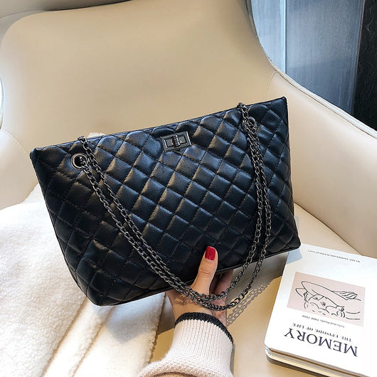 Bolso Mensajero Lingge con Cadena - Gran Capacidad - Image 15