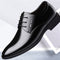 Zapatos de Cuero Ejecutivos British - Calzado Formal Negro Premium
