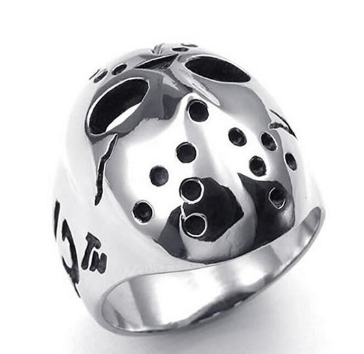 Anillo Biker de Acero Inoxidable Viernes 13 - Image 9