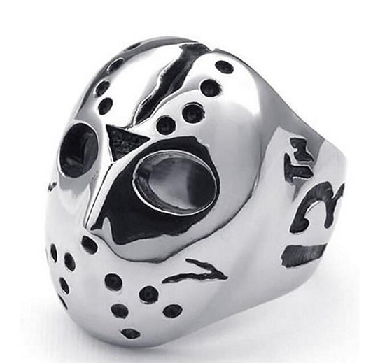 Anillo Biker de Acero Inoxidable Viernes 13 - Image 8