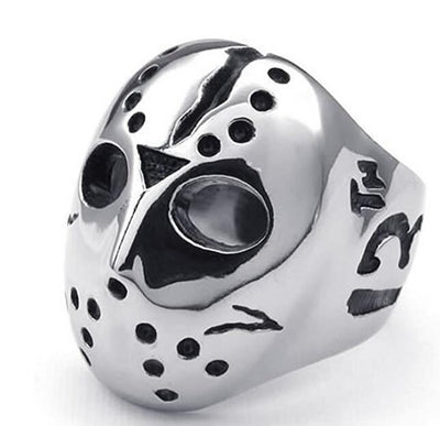 Anillo Biker de Acero Inoxidable Viernes 13 - Image 3