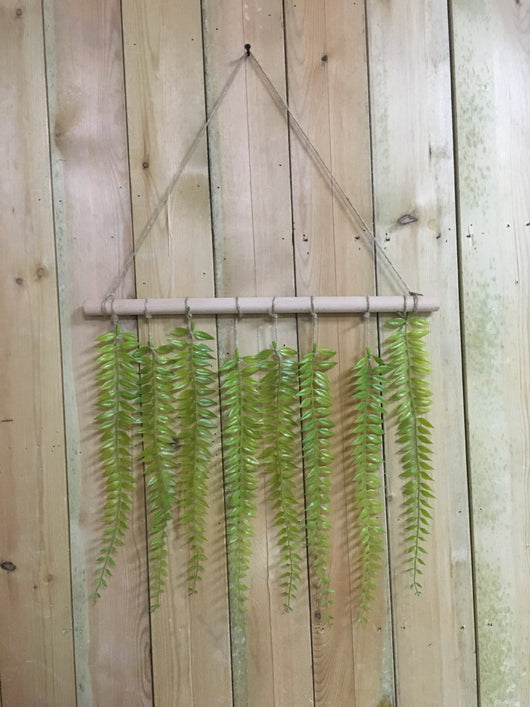 Decoración de Pared con Hojas de Eucalipto Artificial y Helecho Verde - Image 25