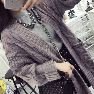 Chaqueta Suéter con Bolsillos Retorcidos para Mujer - Image 8