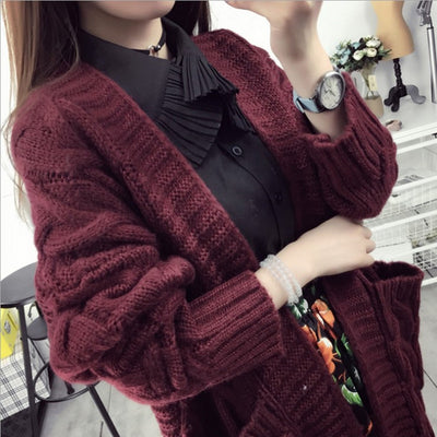 Chaqueta Suéter con Bolsillos Retorcidos para Mujer - Image 7