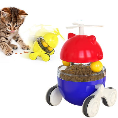 Juguete Interactivo para Gatos - Rodillo Antiaburrimiento Autorreparable