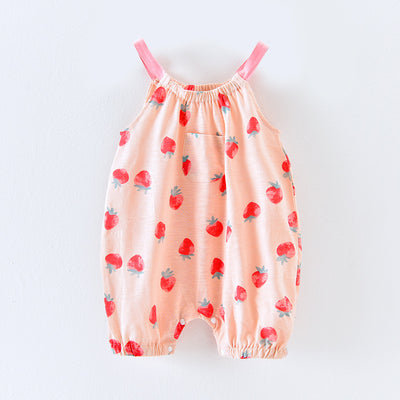 Enterizo Infantil de Algodón Absorbente con Tirantes - Image 9