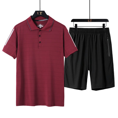 Playera Fresca de Seda de Hielo para Hombre - Secado Rápido - Image 9