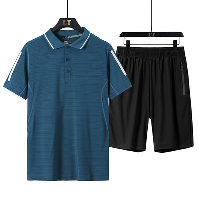 Playera Fresca de Seda de Hielo para Hombre - Secado Rápido - Image 5