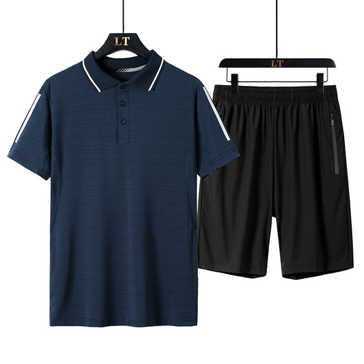 Playera Fresca de Seda de Hielo para Hombre - Secado Rápido - Image 3
