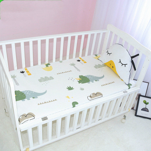 Protector de Cuna Infantil en Algodón - Funda Protectora para Colchón