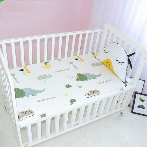 Protector de Cuna Infantil en Algodón - Funda Protectora para Colchón