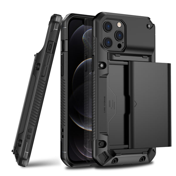 Funda Integral para iPhone 12 Pro Max con Ranura para Tarjeta