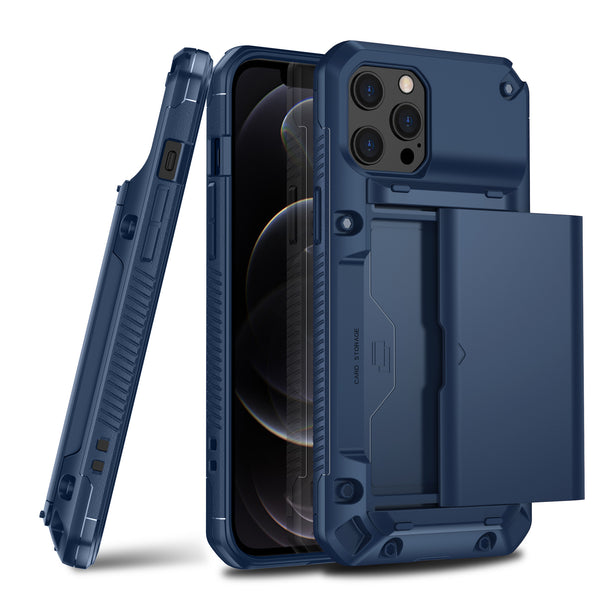 Funda Integral para iPhone 12 Pro Max con Ranura para Tarjeta